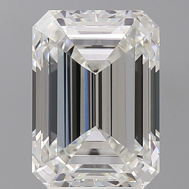 4.08 ct. emerald Lab Grown Diamond front image