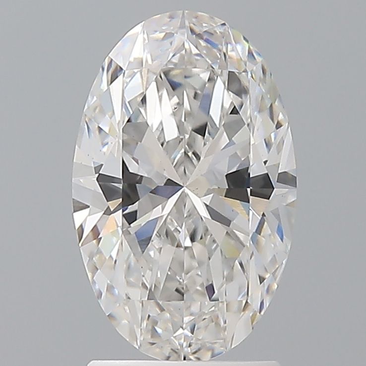 2.05 ct. oval Lab Grown Diamond front image