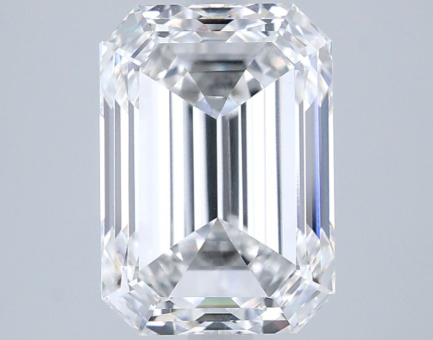 3.55 ct. emerald Lab Grown Diamond front image