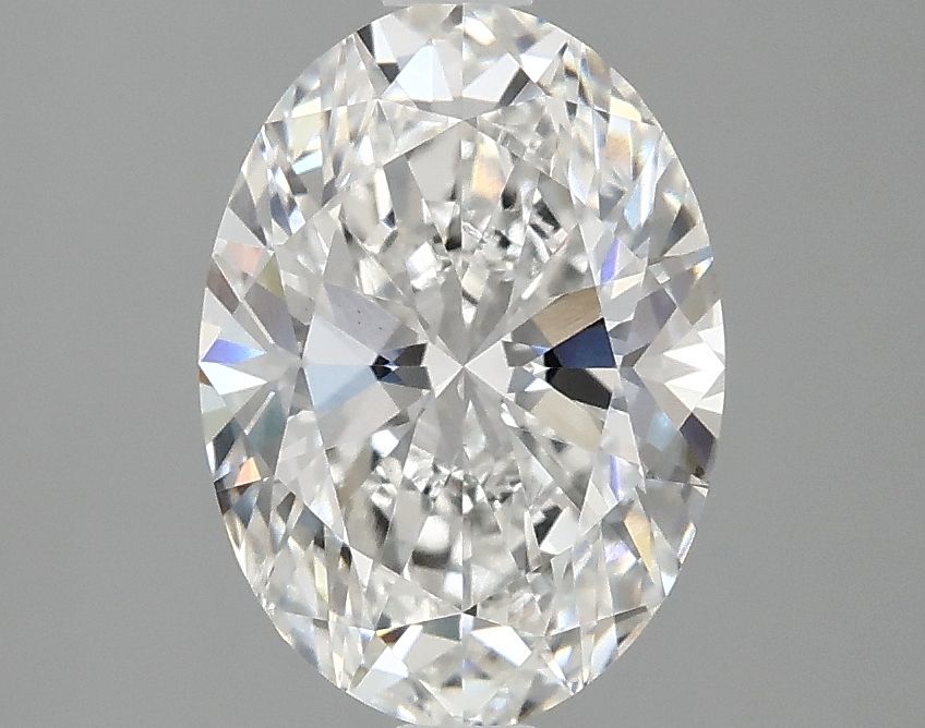2.08 ct. oval Lab Grown Diamond front image