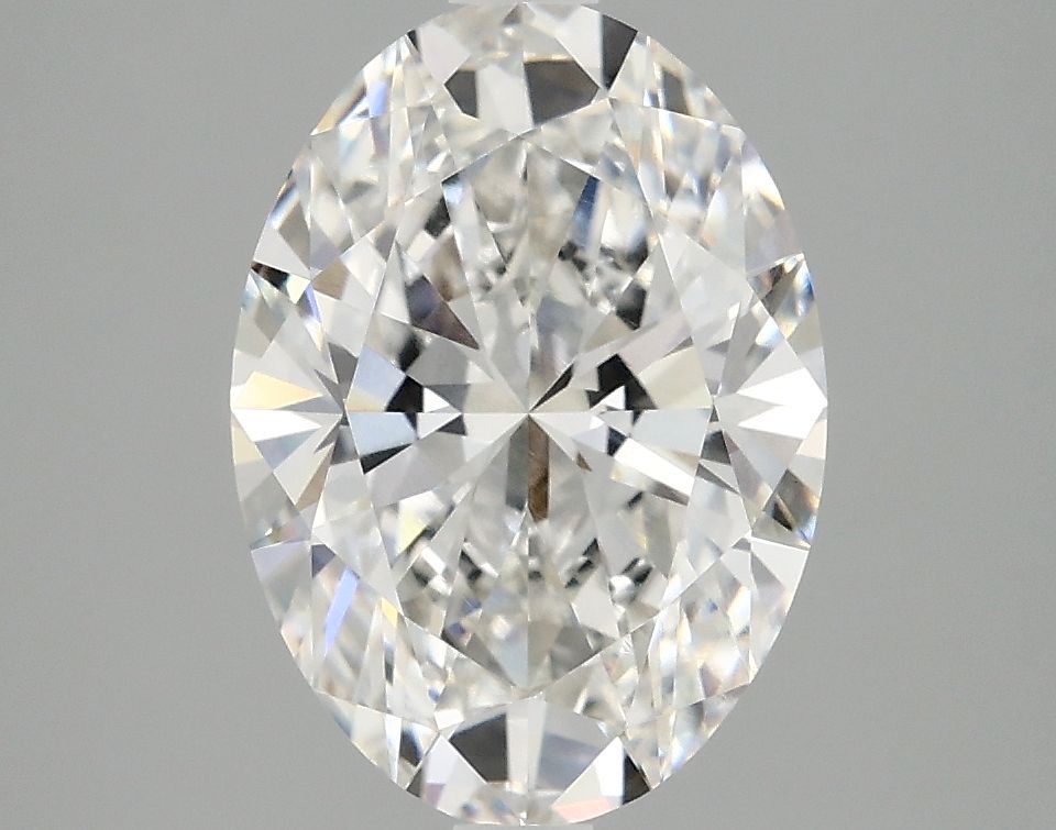 2.92 ct. oval Lab Grown Diamond front image