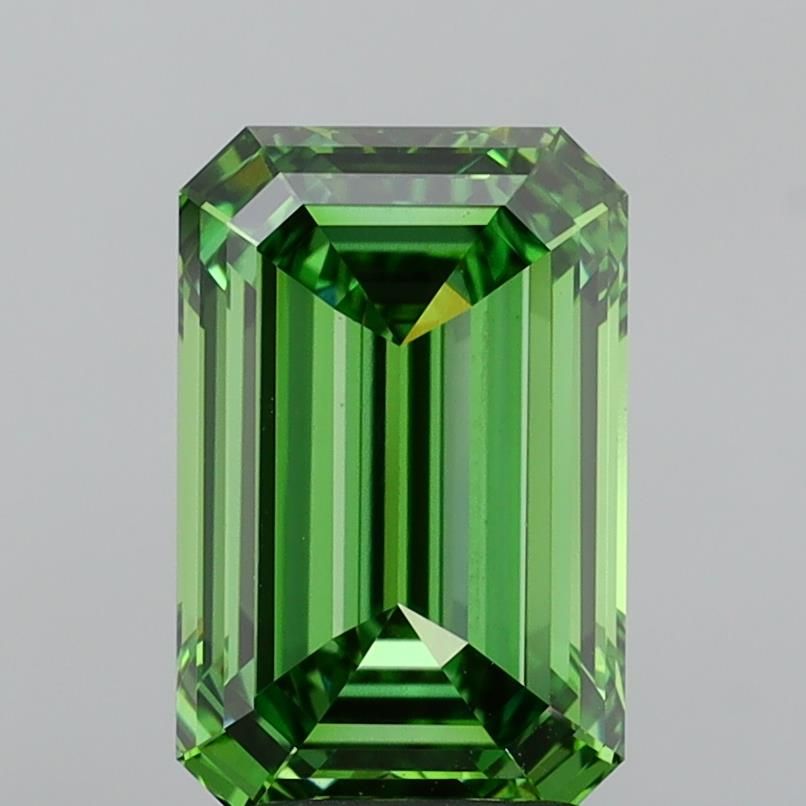 3.05 ct. emerald Lab Grown Diamond front image