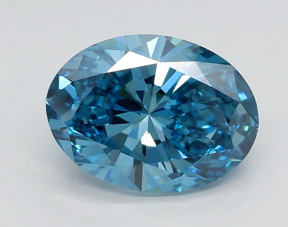 2.01 ct. oval Lab Grown Diamond front image