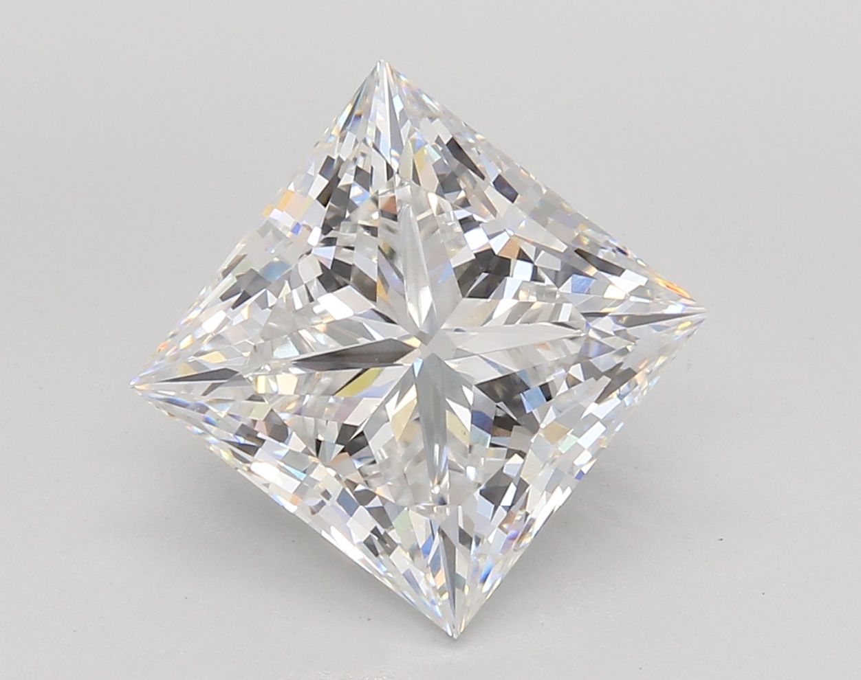 5.04 ct. princess Lab Grown Diamond front image