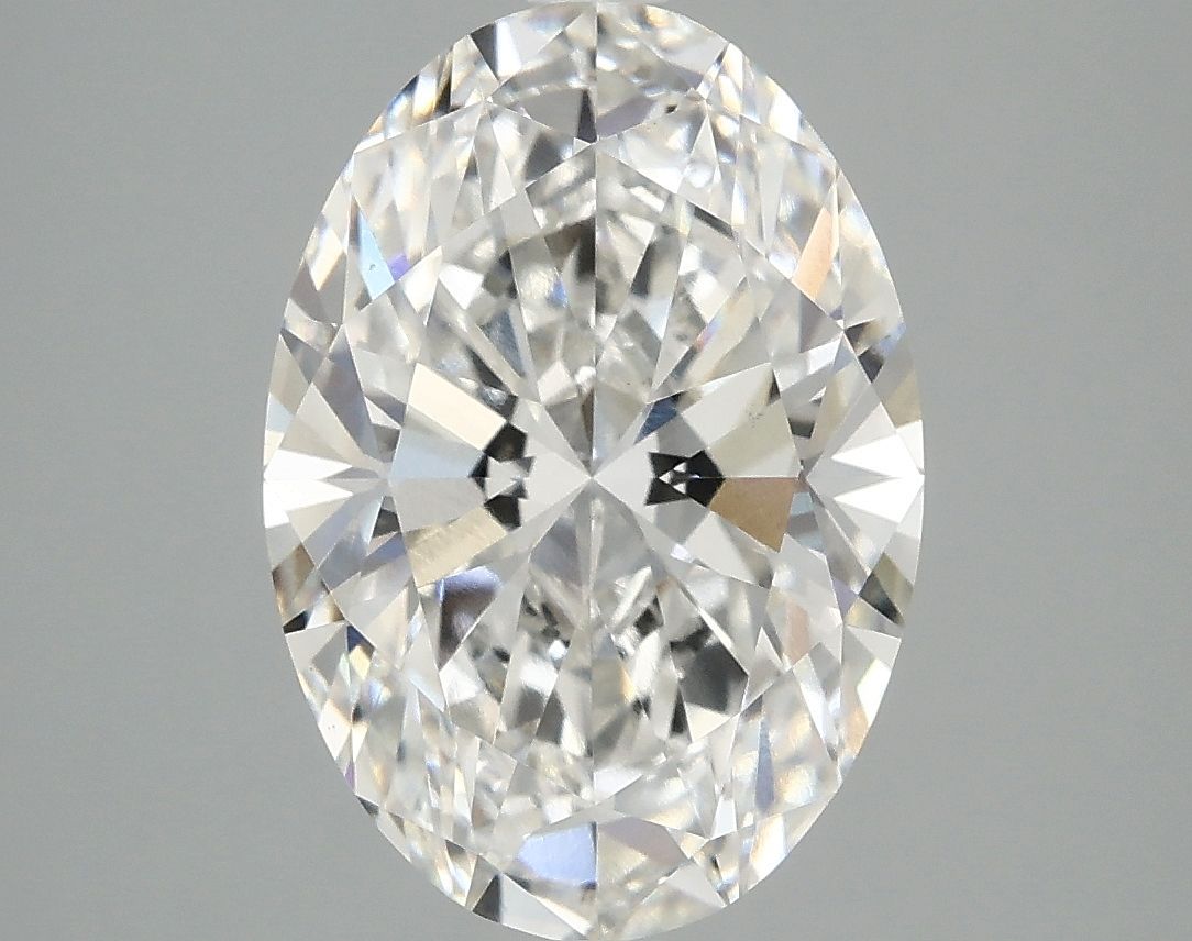 3.91 ct. oval Lab Grown Diamond front image