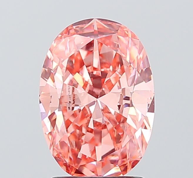 1.75 ct. oval Lab Grown Diamond front image