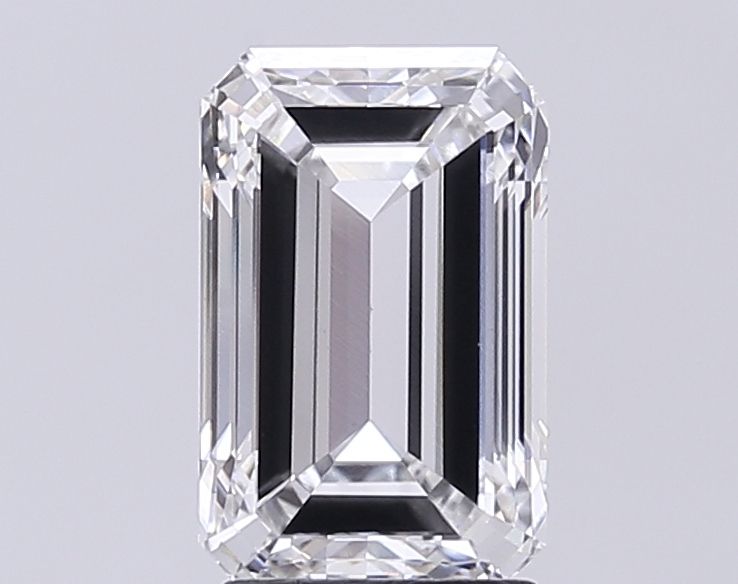 3.02 ct. emerald Lab Grown Diamond front image
