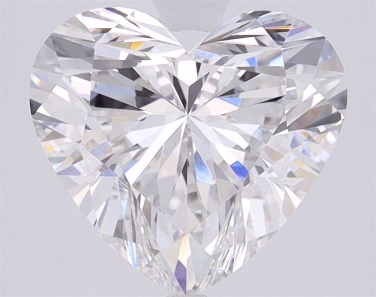 7.22 ct. heart Lab Grown Diamond front image