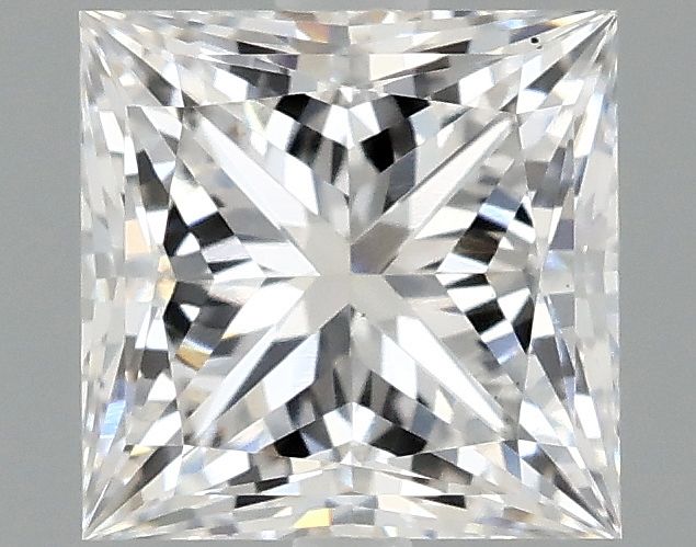 1.07 ct. princess Lab Grown Diamond front image