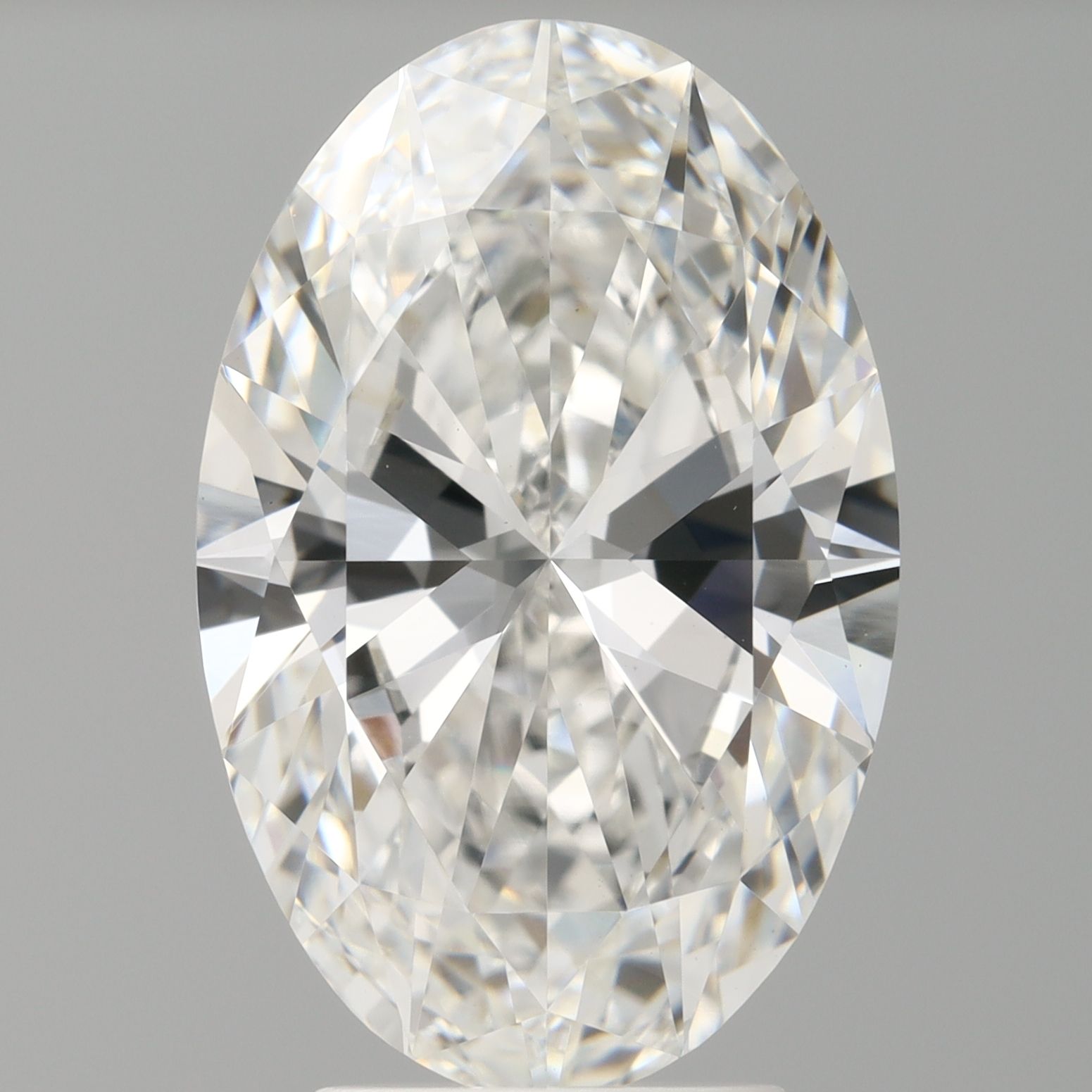 4.00 ct. oval Lab Grown Diamond front image