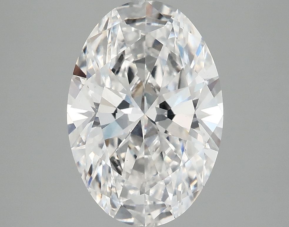 2.92 ct. oval Lab Grown Diamond front image
