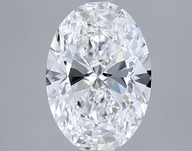 2.09 ct. oval Lab Grown Diamond front image