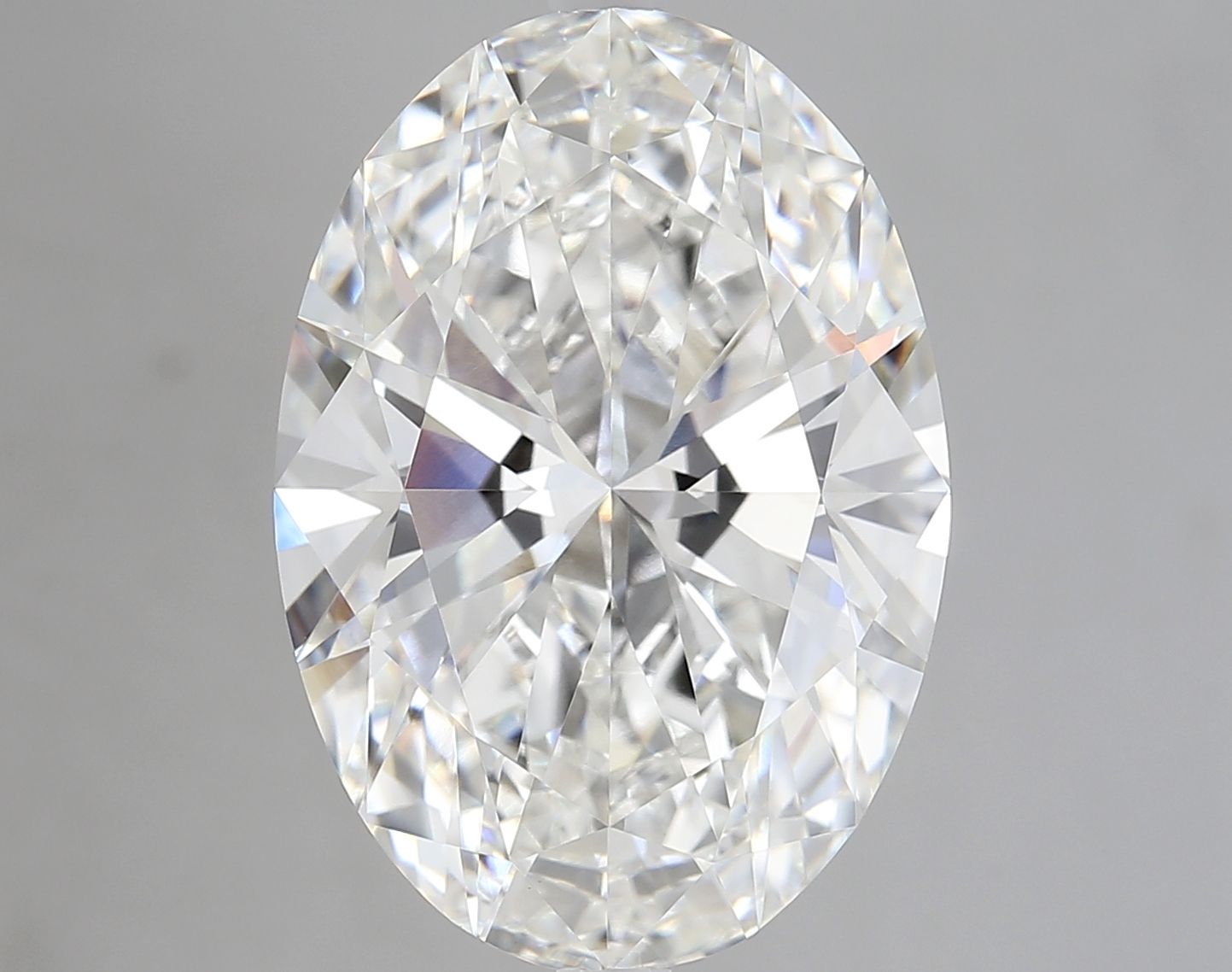 9.03 ct. oval Lab Grown Diamond front image