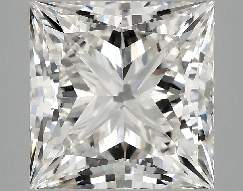 4.94 ct. princess Lab Grown Diamond front image