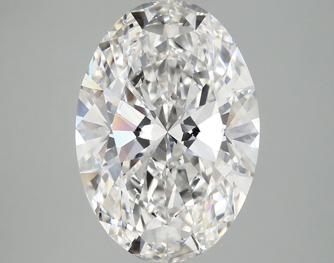 3.98 ct. oval Lab Grown Diamond front image