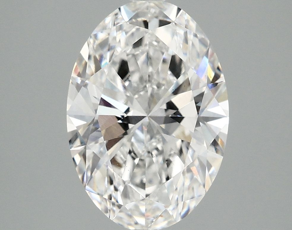 3.02 ct. oval Lab Grown Diamond front image