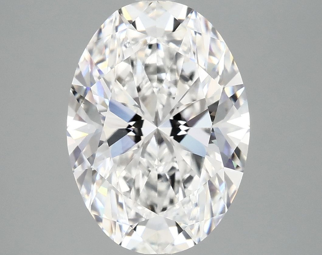 4.06 ct. oval Lab Grown Diamond front image