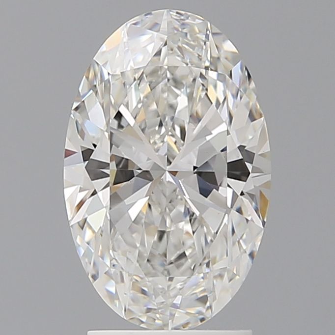 2.59 ct. oval Lab Grown Diamond front image
