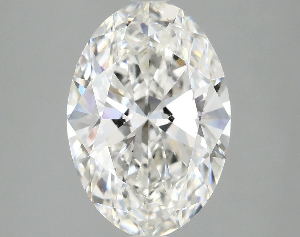 2.92 ct. oval Lab Grown Diamond front image