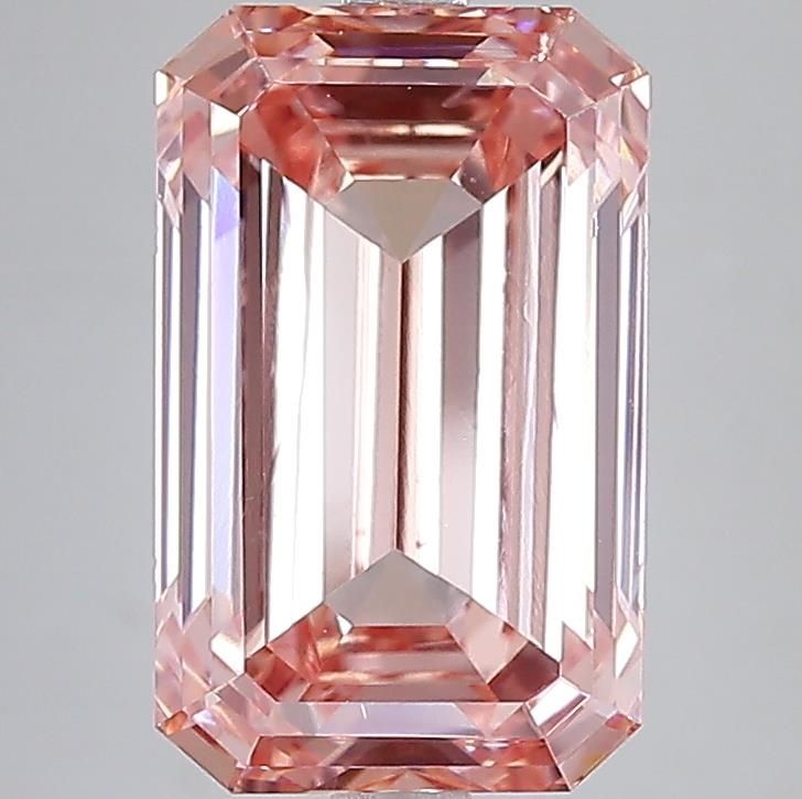 7.10 ct. emerald Lab Grown Diamond front image