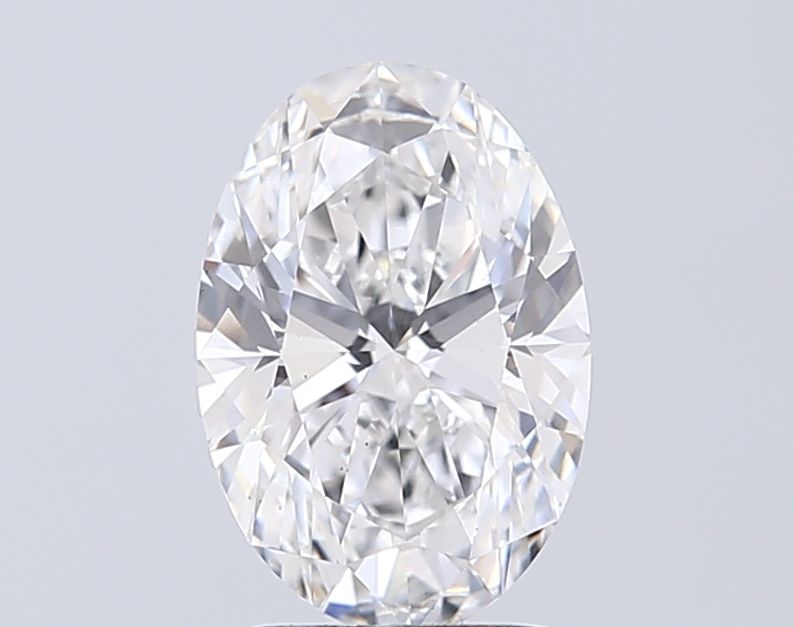 2.09 ct. oval Lab Grown Diamond front image