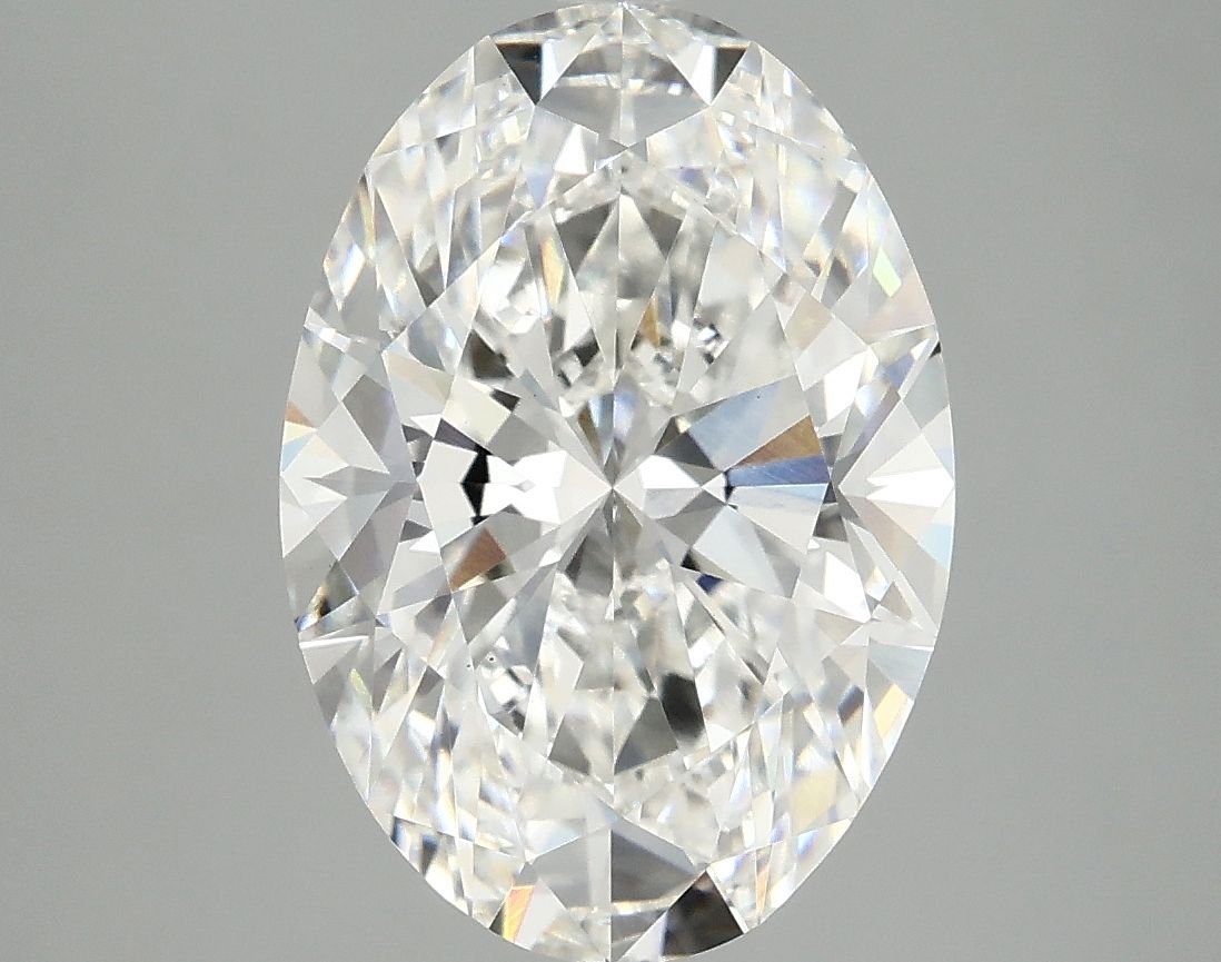 4.10 ct. oval Lab Grown Diamond front image