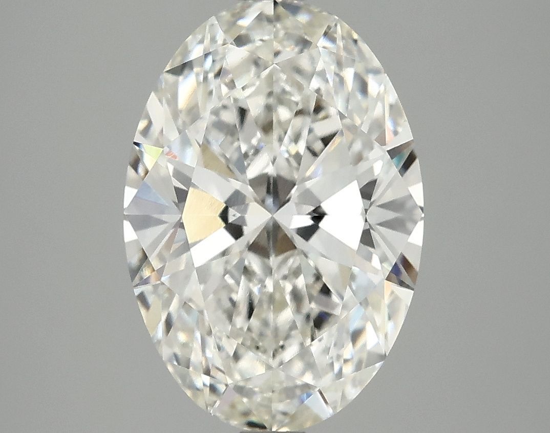 3.94 ct. oval Lab Grown Diamond front image