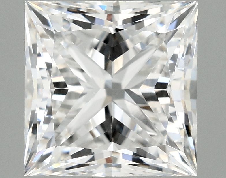 2.10 ct. princess Lab Grown Diamond front image