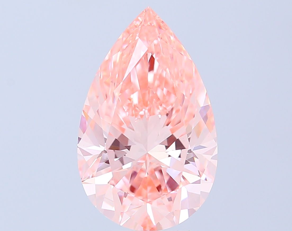 5.06 ct. pear Lab Grown Diamond front image