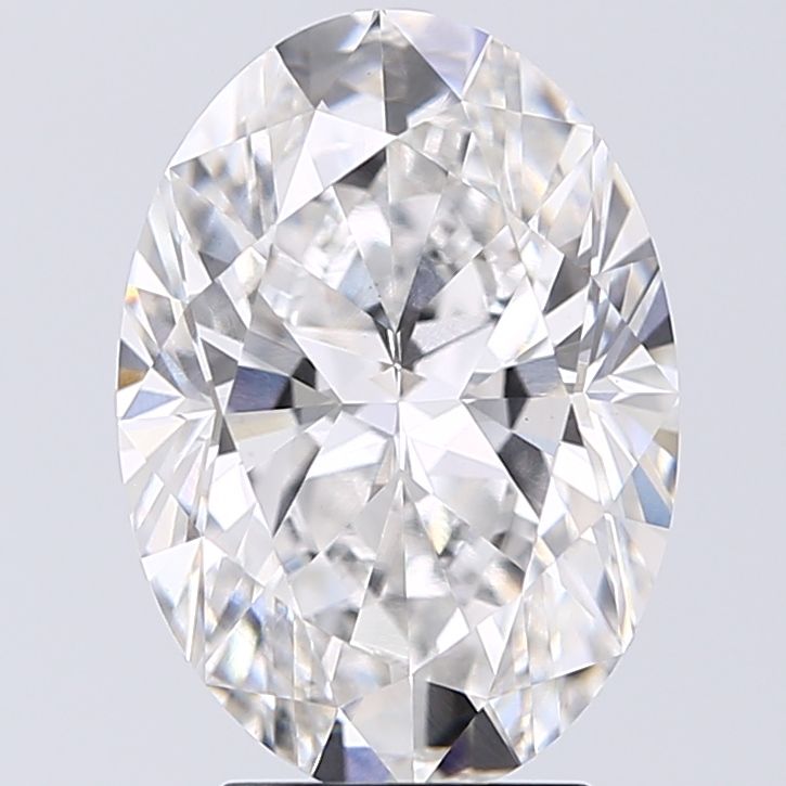3.20 ct. oval Lab Grown Diamond front image