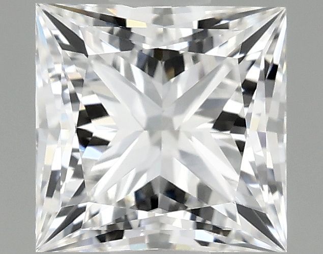 0.96 ct. princess Lab Grown Diamond front image
