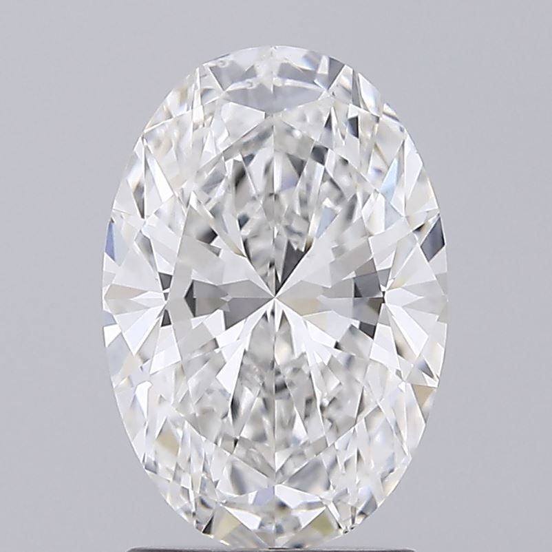 2.01 ct. oval Lab Grown Diamond front image