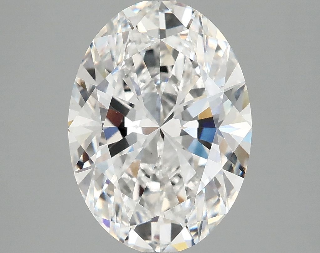 3.87 ct. oval Lab Grown Diamond front image