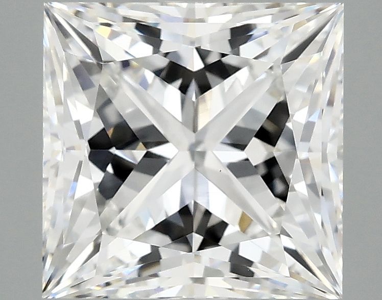 4.15 ct. princess Lab Grown Diamond front image