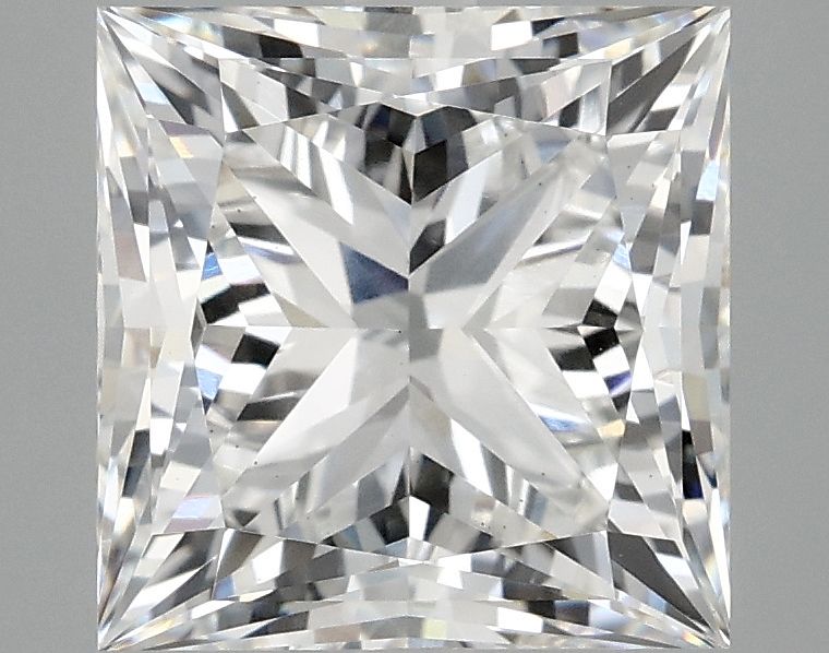 4.08 ct. princess Lab Grown Diamond front image