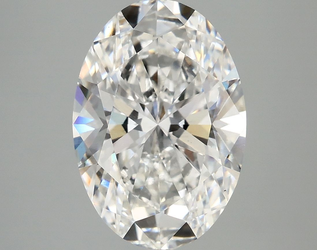 4.05 ct. oval Lab Grown Diamond front image