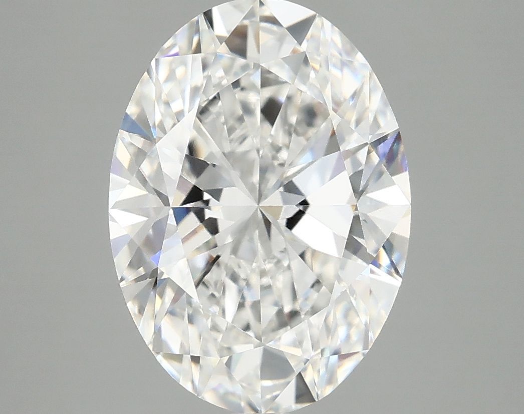 3.94 ct. oval Lab Grown Diamond front image