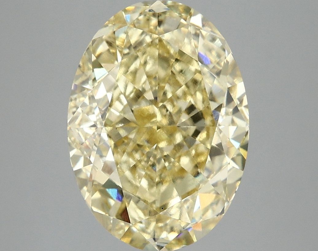 5.09 ct. oval Lab Grown Diamond front image
