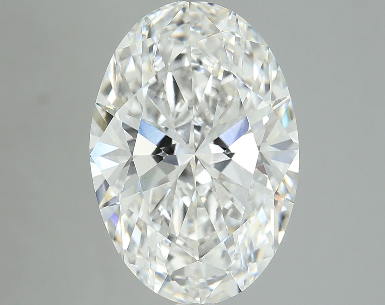 7.06 ct. oval Lab Grown Diamond front image