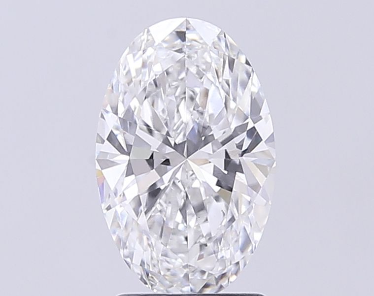 1.96 ct. oval Lab Grown Diamond front image