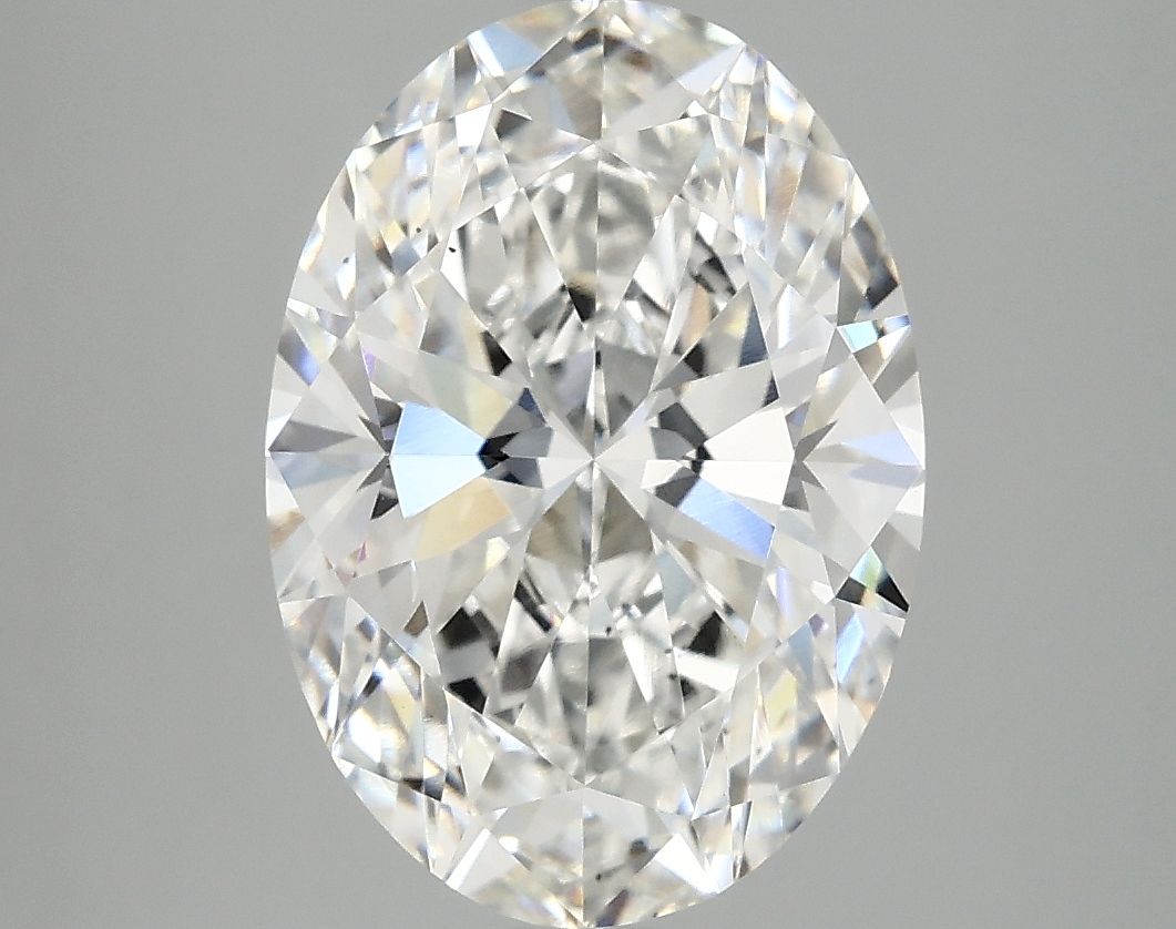 3.90 ct. oval Lab Grown Diamond front image