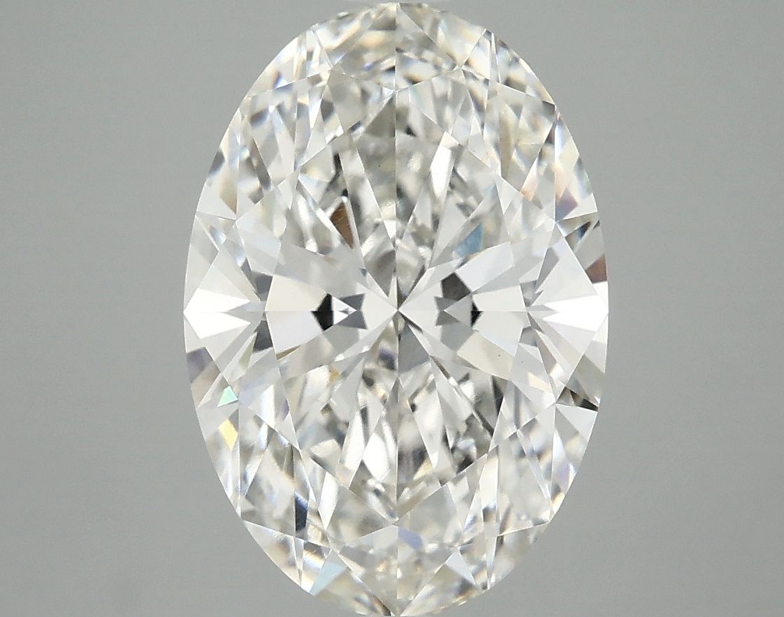 4.05 ct. oval Lab Grown Diamond front image