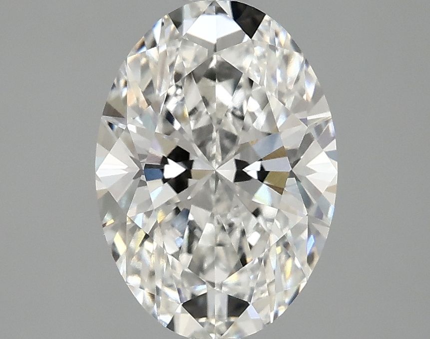 2.10 ct. oval Lab Grown Diamond front image