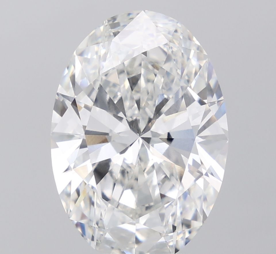 8.06 ct. oval Lab Grown Diamond front image
