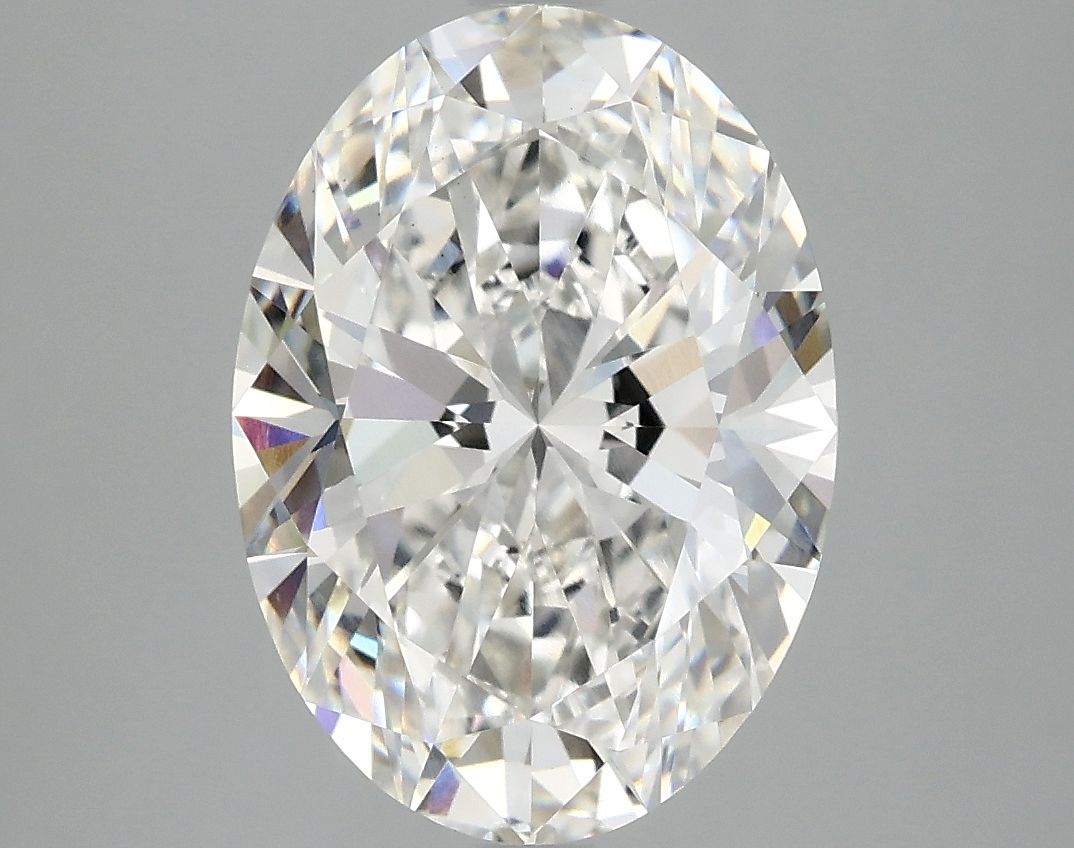 4.07 ct. oval Lab Grown Diamond front image