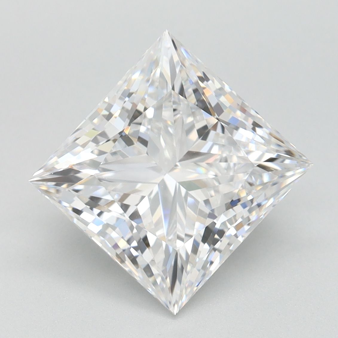 3.16 ct. princess Lab Grown Diamond front image