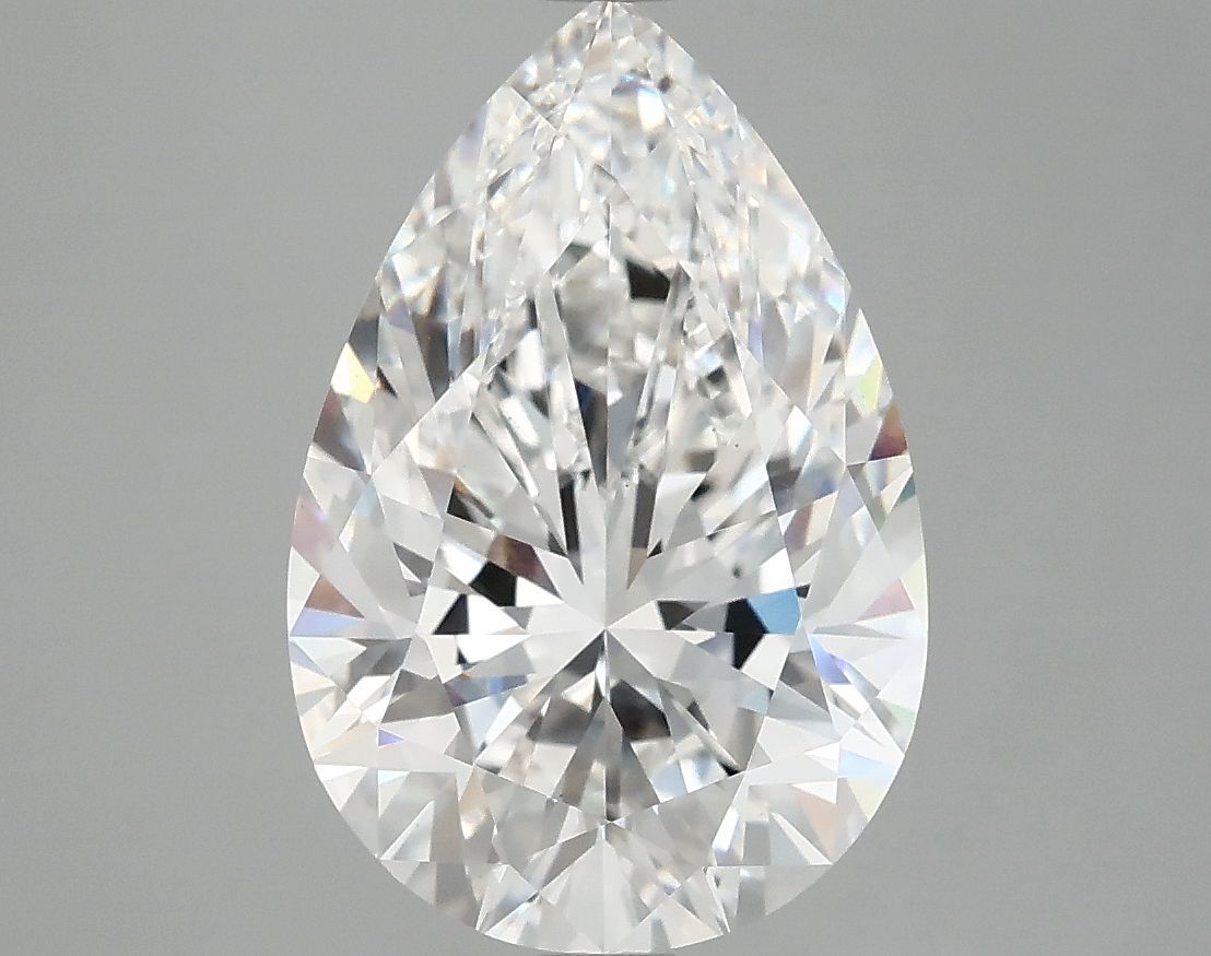 4.10 ct. pear Lab Grown Diamond front image