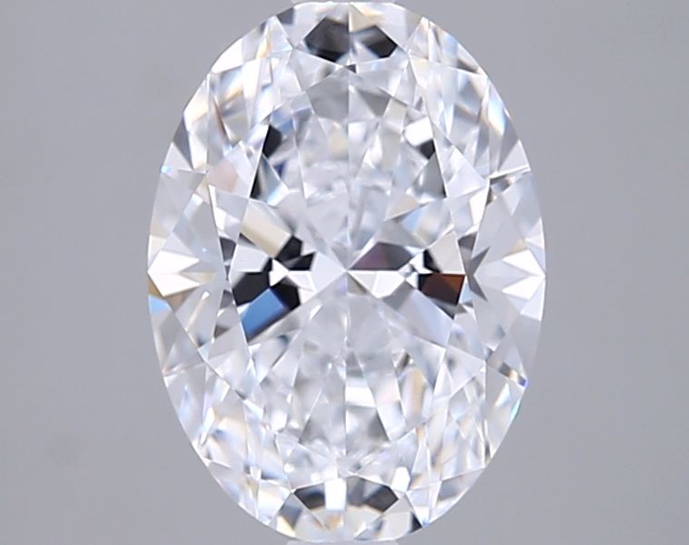 2.07 ct. oval Lab Grown Diamond front image