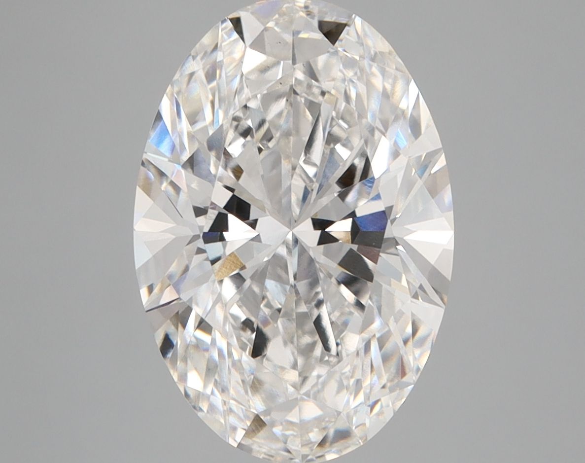 4.02 ct. oval Lab Grown Diamond front image