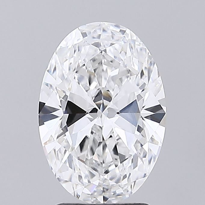 2.55 ct. oval Lab Grown Diamond front image